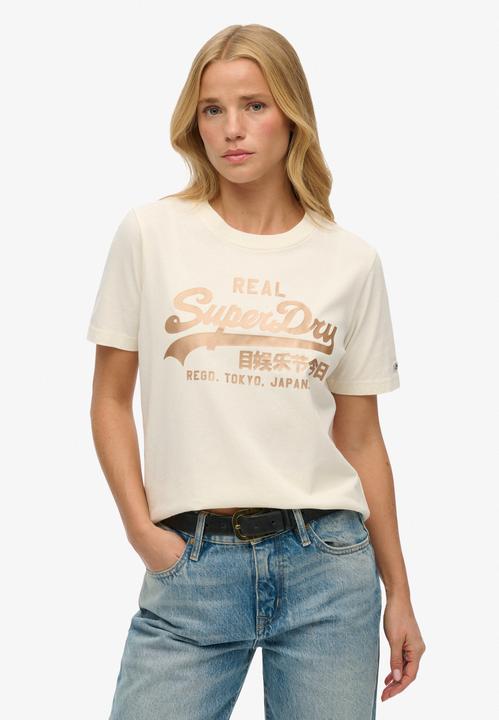 Actual product image Superdry Vl Metallic Tee (L)