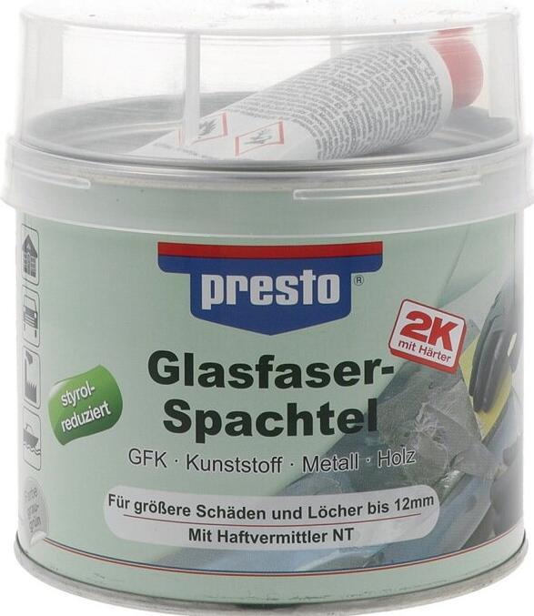 Produktbild Presto Glasfaserspachtel