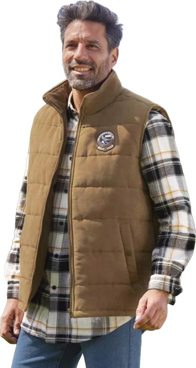 Image du produit Atlas For Men Gilet rembourré en faux daim pour hommes (XL)