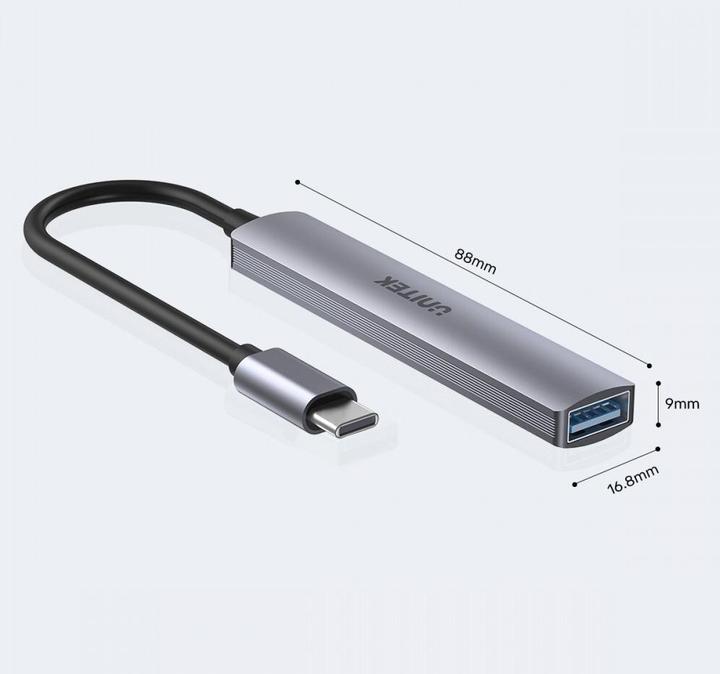 Immagine prodotto Unitek International HUB USB-C (USB-C, 4 porte)