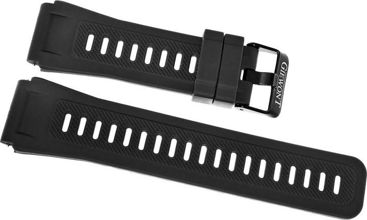 Produktbild Quartz Armband für Smartwatch Giewont GW430 Silikon Schwarz GWP430-1 (Silikon)