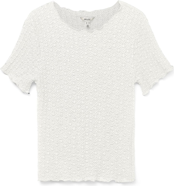 Aware Vmshelby Ss O-Neck Short Top Vma Noos