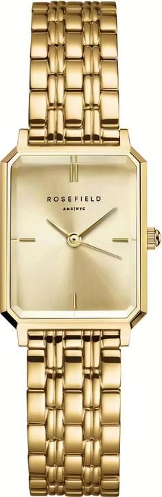 Produktbild Rosefield Octagon XS Champagne Gold Steel Armbanduhr (Analoguhr, 19.50 mm)