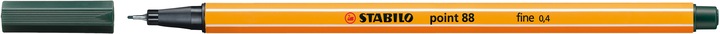 Produktbild STABILO point 88 Fineliner (Olivgrün, 1 x)