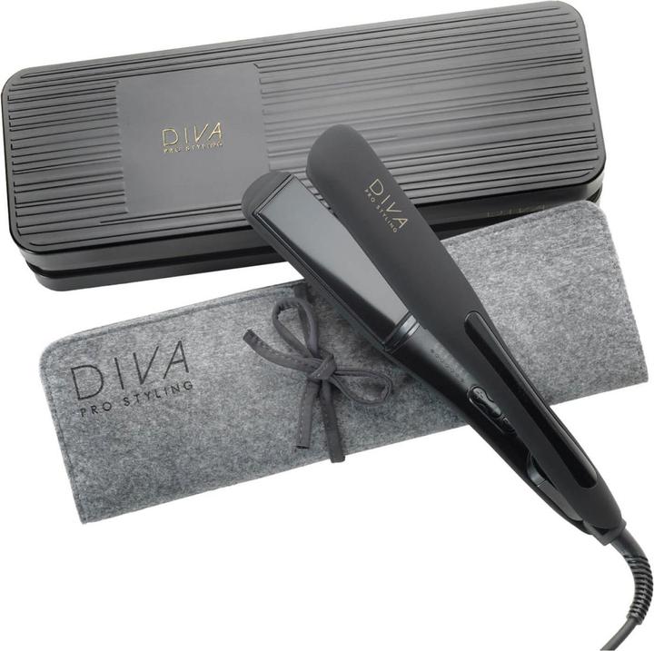 Produktbild Diva Professional Styling Diva - Pro Styling Wide Digital Styler Black (Glätteisen)