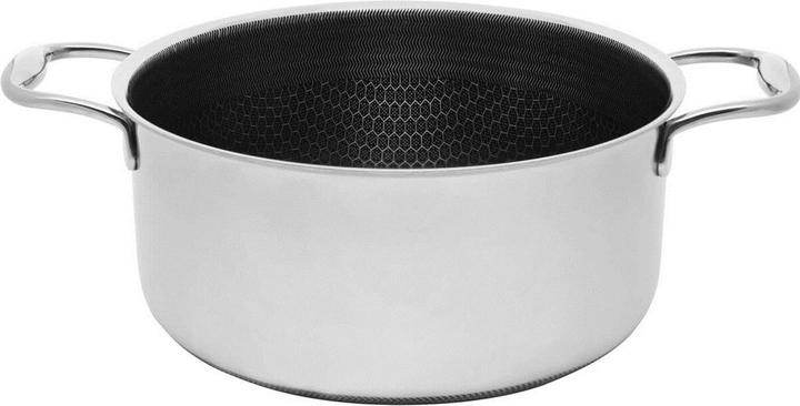 Image du produit Kohersen Garnek z pokrywką Black Cube 24cm (24 cm, Casserole, Aluminium, Acier inoxydable)