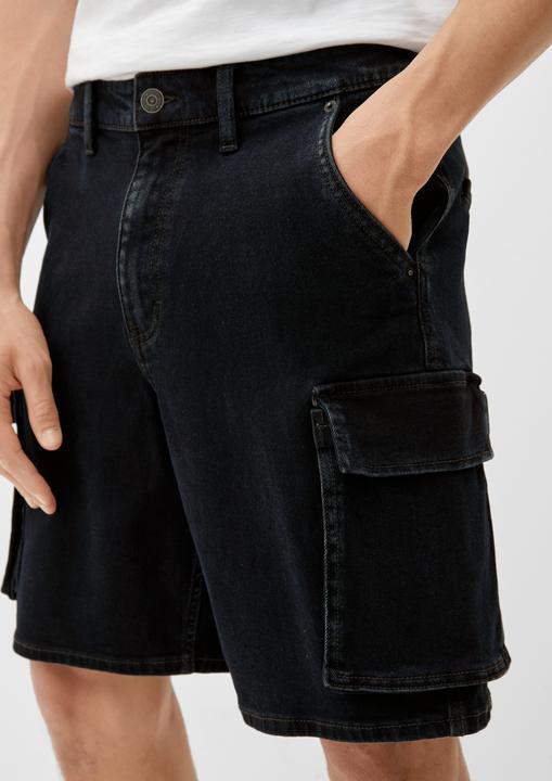 Actual product image S.Oliver Jeans-Hose Loose Fit: Bermuda aus Denim (30)