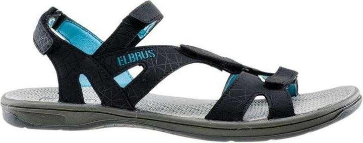 Actual product image Elbrus Women's sandals Laren Black/Light blue 36 (36)