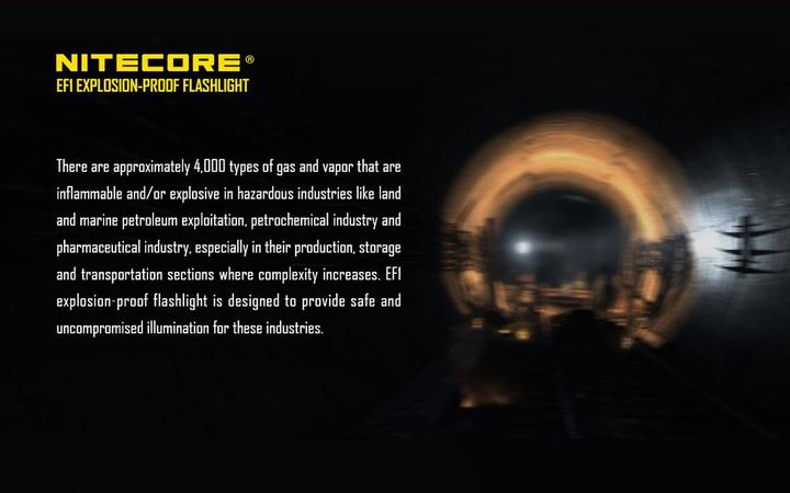 Actual product image Nitecore EF1 (15.22 cm, 830 lm)
