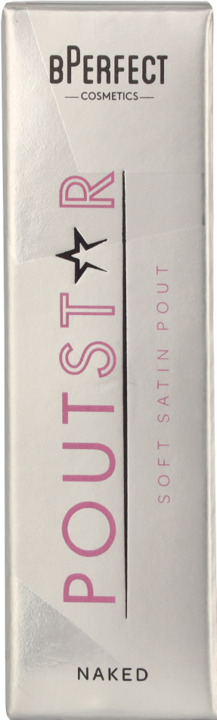 Produktbild BPerfect Cosmetics Make-Up Unisex Poutstar Satin Lipstick #Naked 3.5 Gr (Neutral, Nude)