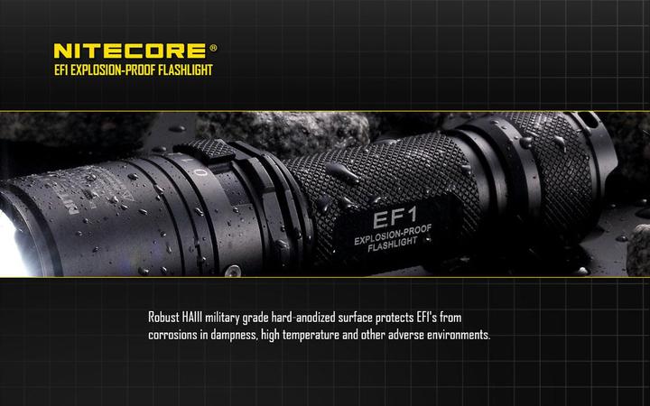 Actual product image Nitecore EF1 (15.22 cm, 830 lm)