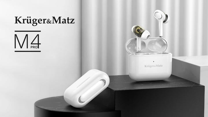 Image du produit Krüger&Matz Écouteurs intra-auriculaires Dual Driver M4 PRO Bluetooth TWS (5 h, Sans fil)
