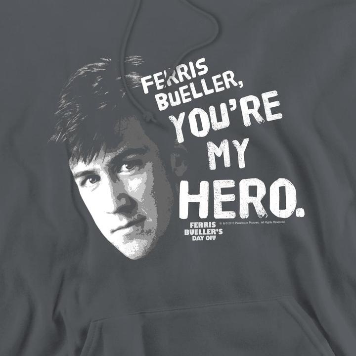 Produktbild Ferris Bueller´s Day Off Ferris Bueller's Day Off My Hero Kapuzenpullover (M)
