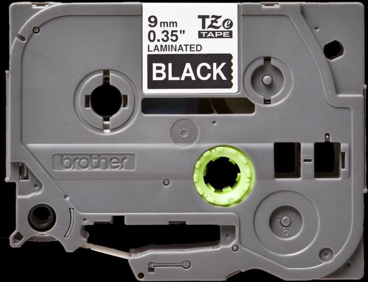 Produktbild Brother TZe-325 (0.90 cm, Schwarz, Weiss)