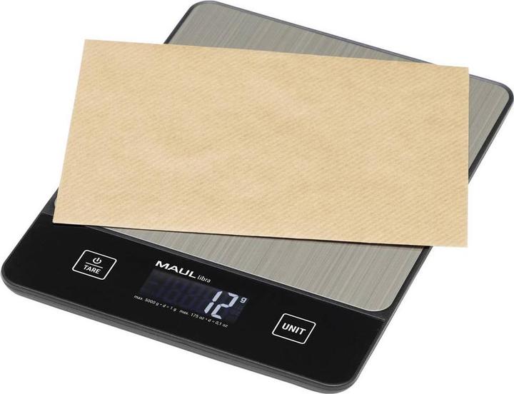 Produktbild Maul Briefwaage MAULlibra silber für max. 5,0 kg