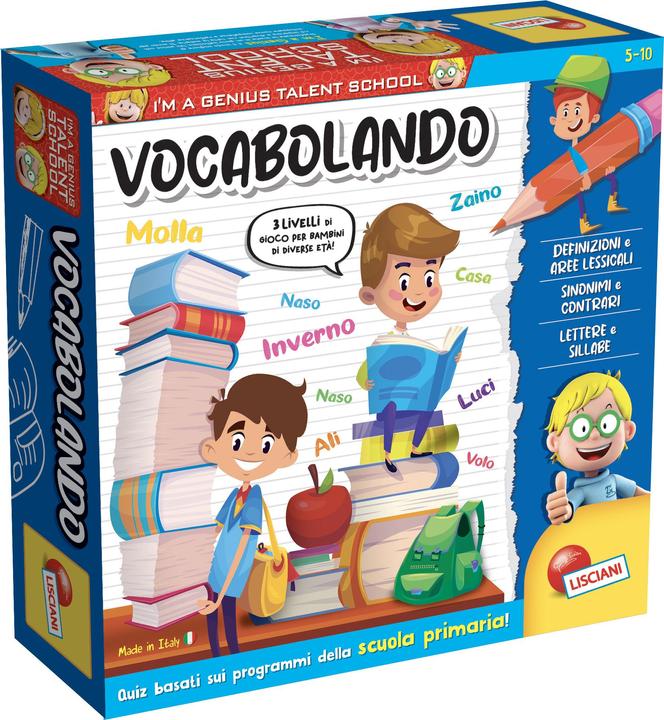 Actual product image Lisciani I'm a Genius - Vocabolando (Italian)