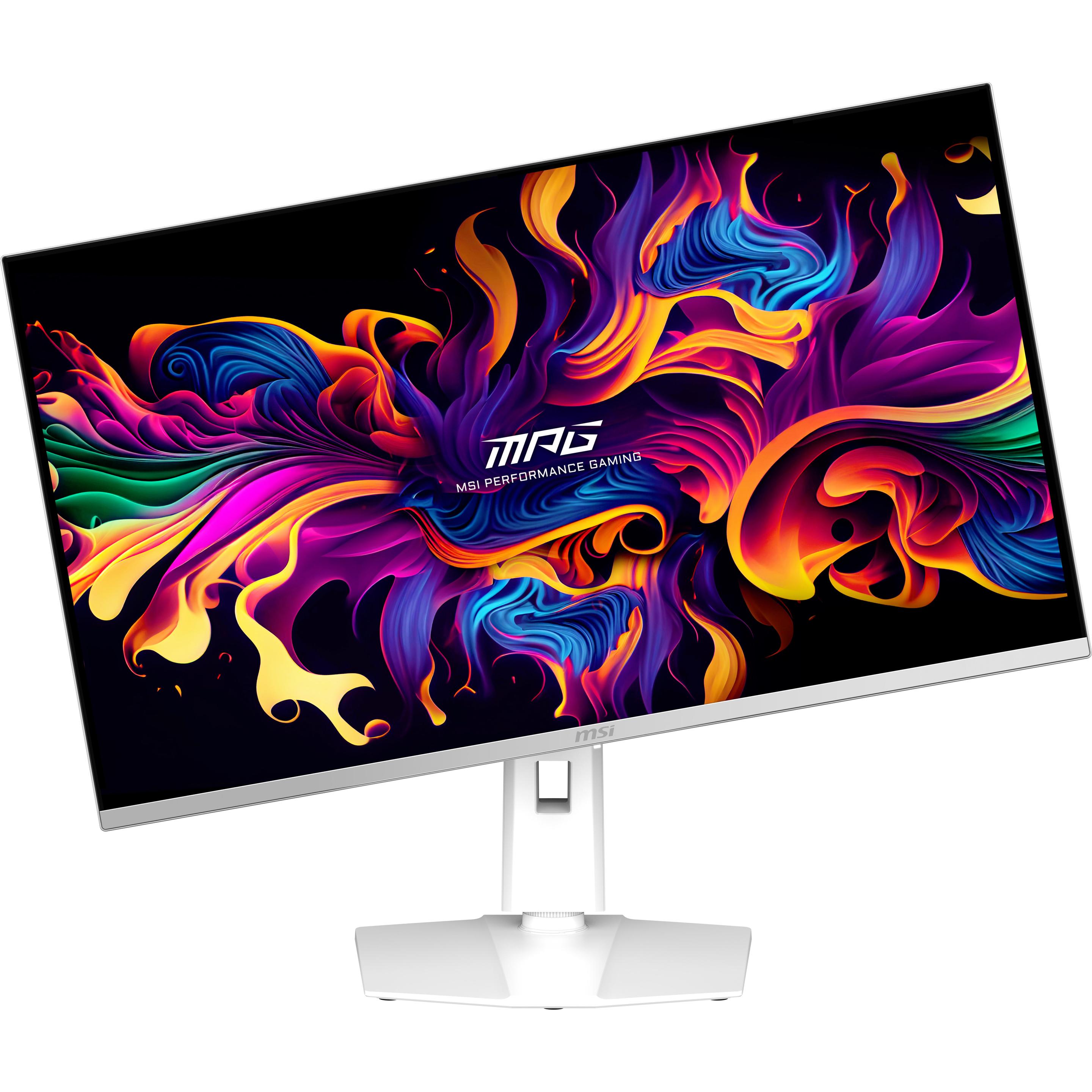 MSI MPG 321URXW QD-OLED (3840 x 2160 Pixels, 31.50"), Monitor, Wit