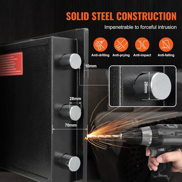 Actual product image Vevor Depository Safe with Drop Slot and Electronic Keypad