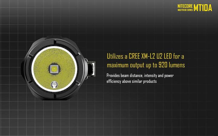 Produktbild Nitecore Mt10a (10.79 cm, 920 lm)