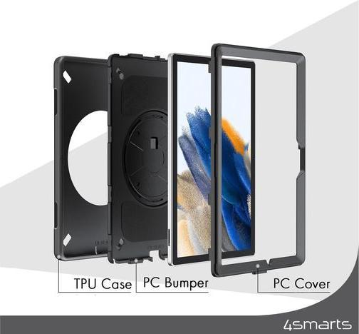 Produktbild 4smarts Rugged Grip Case (Galaxy Tab A9+)