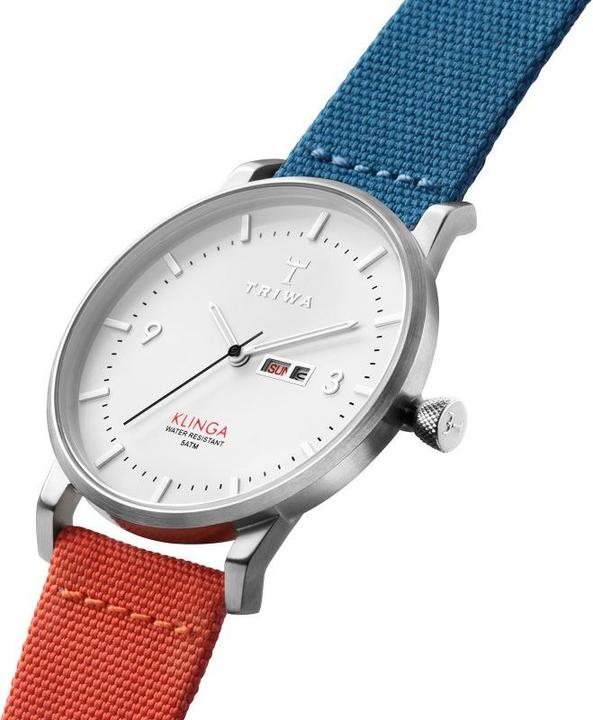Actual product image Triwa Dawn Klinga Yankee Canvas Classic (Analogue wristwatch, 38 mm)