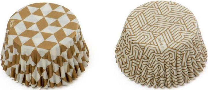 Actual product image Decora Boxes - Geometric Golden (36pcs) (5 cm)