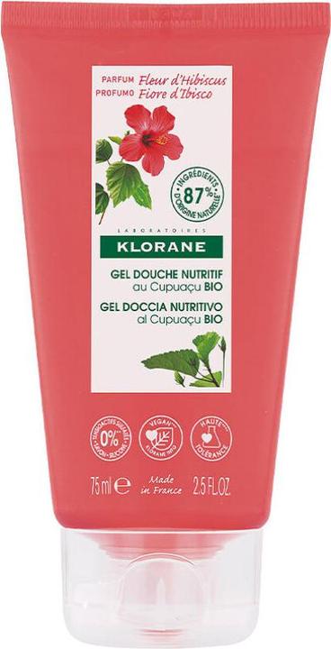 Actual product image Klorane Gel douche Fleur d'Hibiscus (nouv) (75 ml)