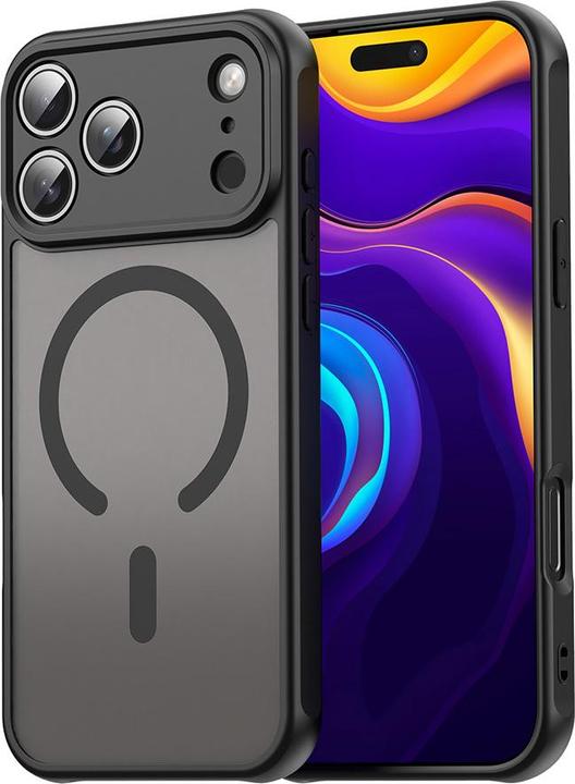Techsuit - HaloFrost II MagSafe - iPhone 17 Pro Max - Black (Apple iPhone 17 Pro Max)