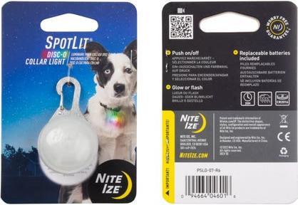 Actual product image Nite Ize SpotLit™ Collar Light (Dog, General)