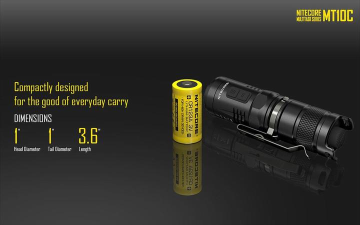 Immagine prodotto Nitecore Mt10c (9.12 cm, 920 lm)