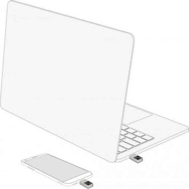Actual product image Delock Mini USB memory stick (128 GB, USB-C)