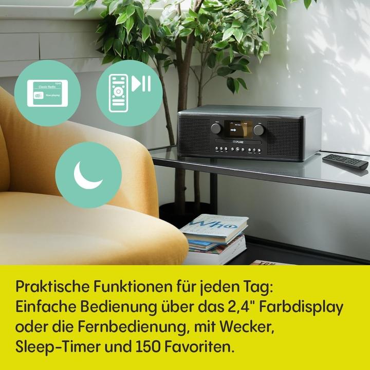 Produktbild Pure Classic C-D6i (DAB+, Internetradio, FM, DAB, Bluetooth, WLAN)