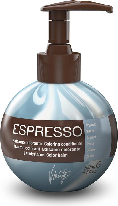 Vitality's 039s Espresso silver 200 ml (Silver)