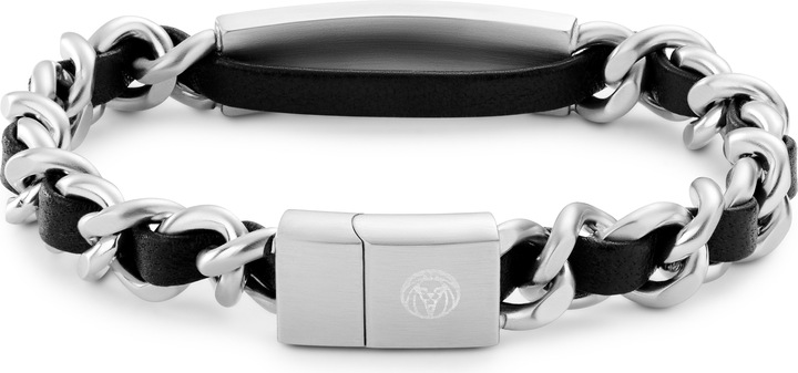 Produktbild Lucleon Nomen (1.10 cm, Metall, Leder)