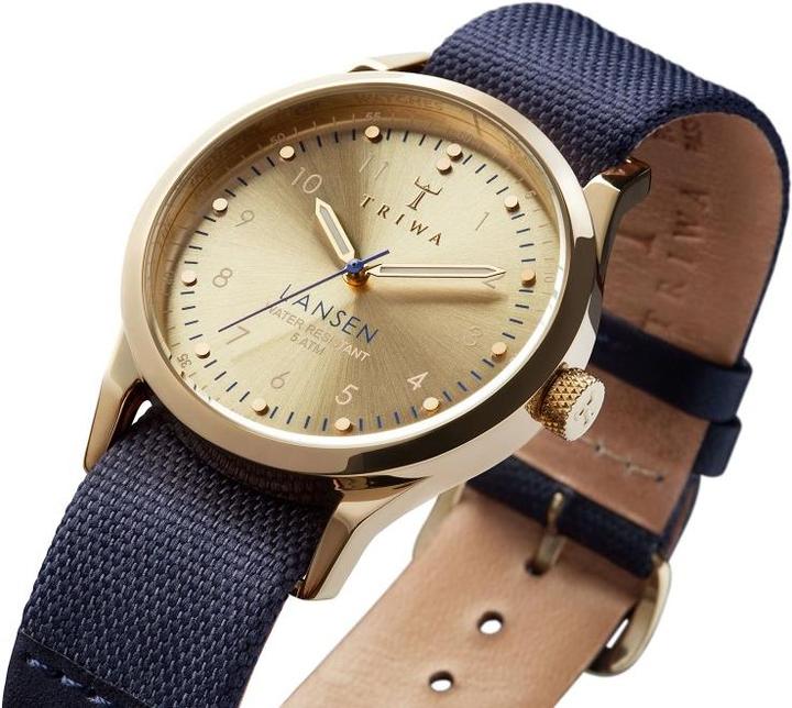 Immagine prodotto Triwa Oro Lansen Navy Canvas Mono (38 mm)