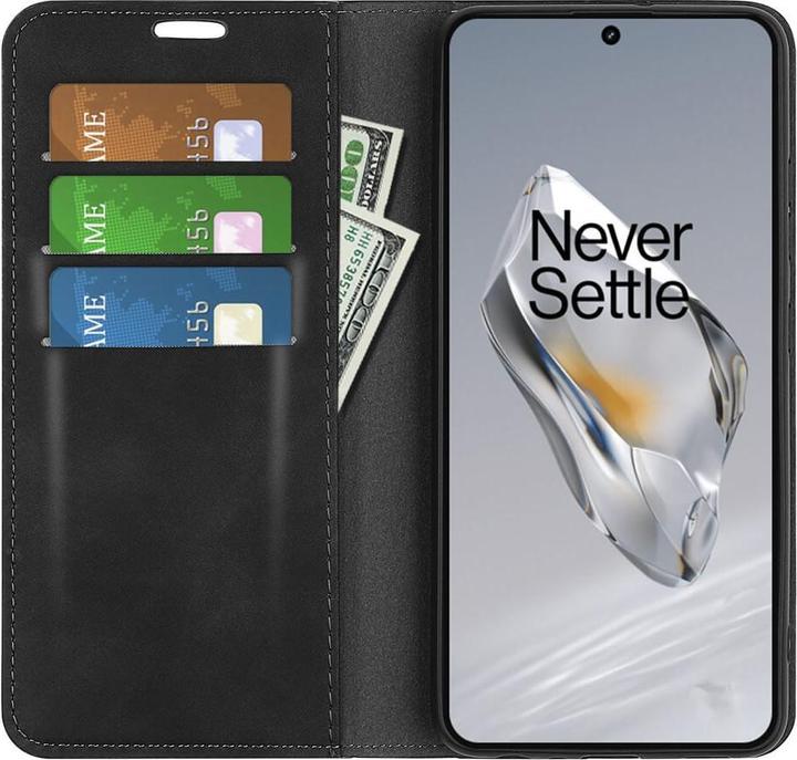 Produktbild Cover-Discount OnePlus 12 - Stand Flip Case Hülle schwarz (OnePlus 12)