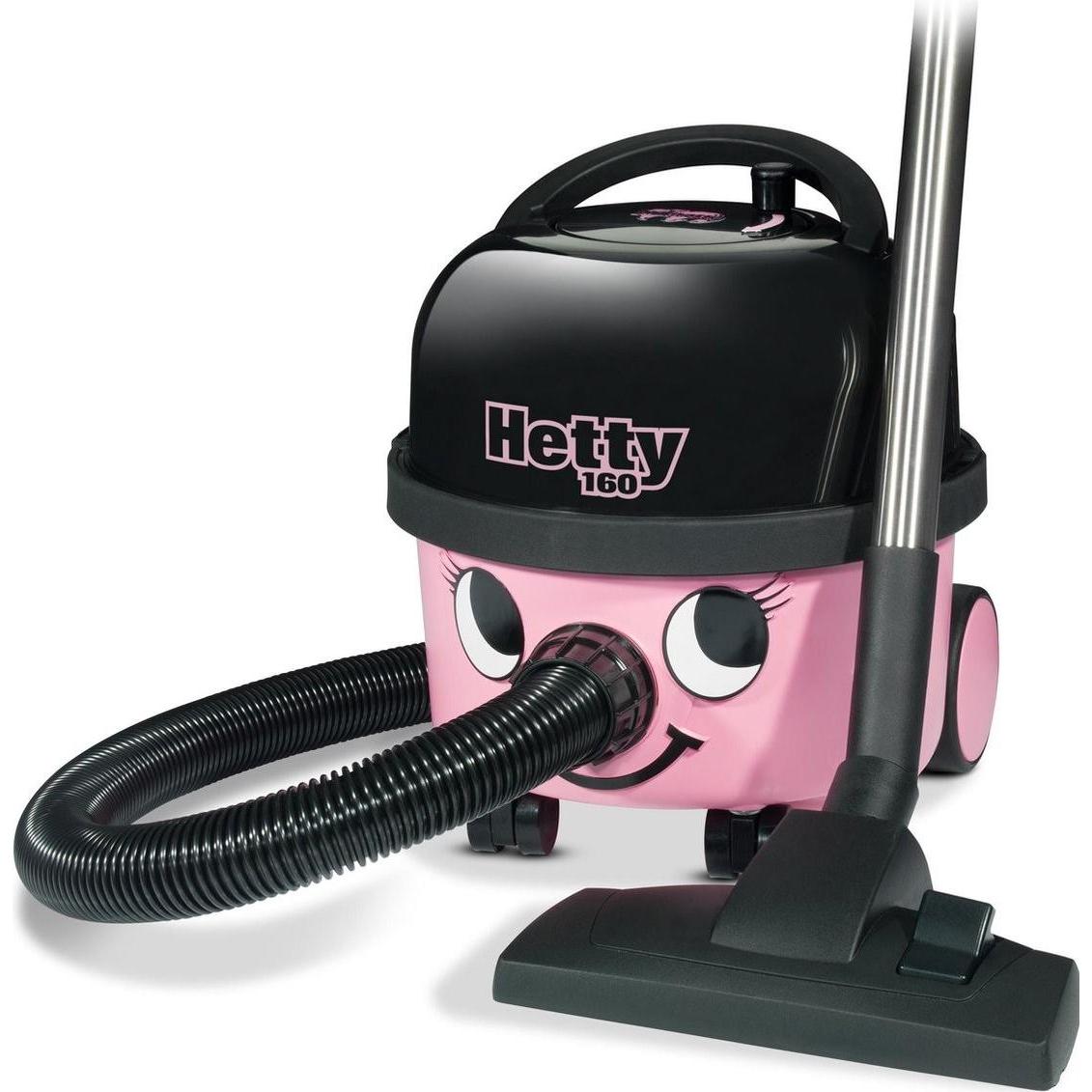 Numatic Hetty Compact Eco HET160 Roze, Aspirapolvere, Rosa, Nero