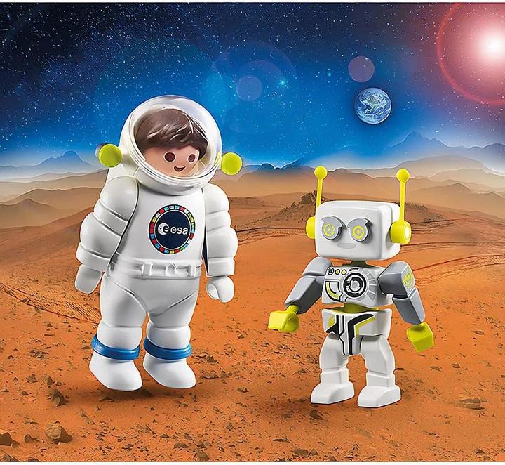 Produktbild Playmobil DuoPack ESA Astronaut und ROBert (70991, Playmobil Space)