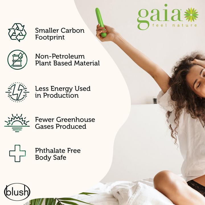 Produktbild Blush Gaia Eco Vibrator Grün