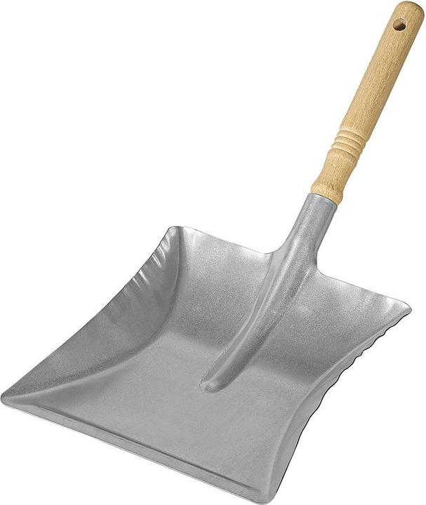 Actual product image Turk Dustpan with wooden handle galvanized (1 pcs.)