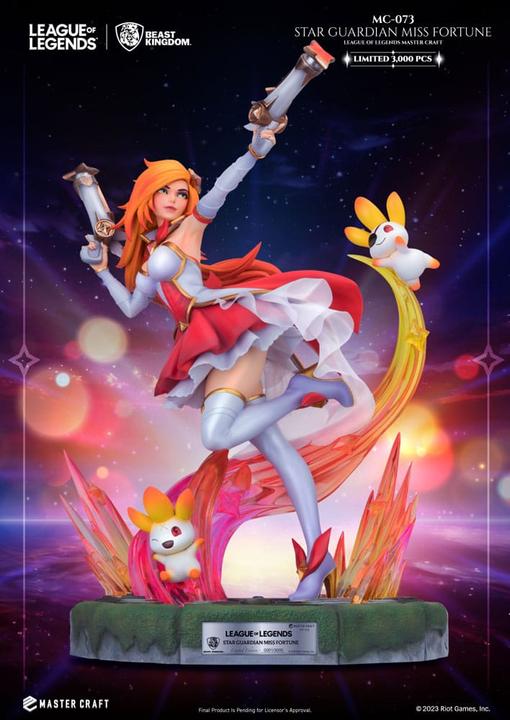 Produktbild Beast Kingdom League of Legends Master Craft Statue Star Guardian Miss Fortune 39 cm