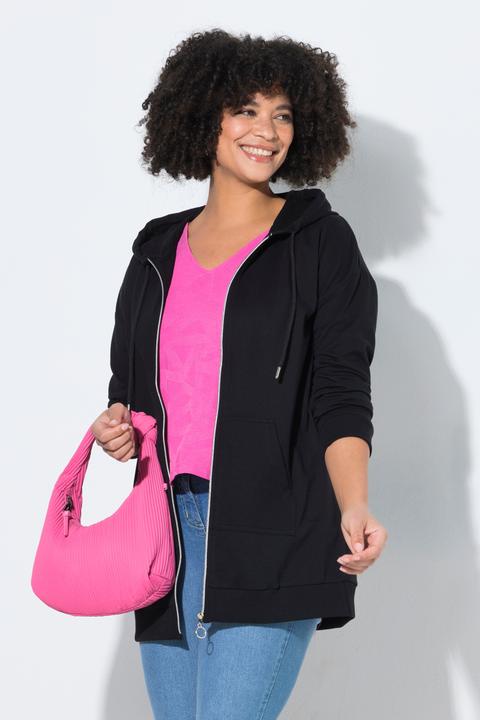 Produktbild Angel of Style Sweatjacke, oversized, Kapuze, Zipper (44)