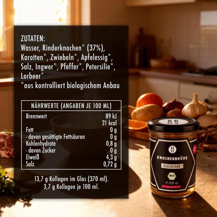 Produktbild Bonebrox Knochenbrühe Knochenbrühe (370 ml)