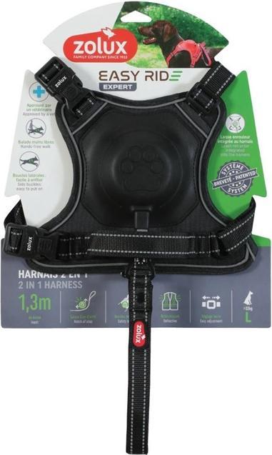 Image du produit Zolux Easyride Hondentuig Zwart (L, Chien, Général)