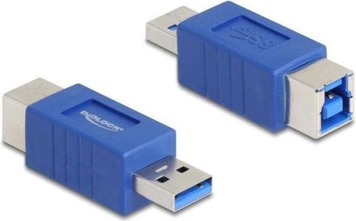 Produktbild Delock USB 5 Gbps Adapter USB Typ-A Stecker zu USB Typ-B Buc