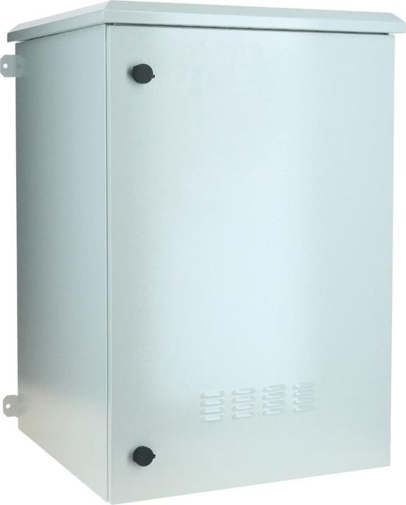 Dsit 18 HE 19” Outdoor Serverschrank zur Wandmontage IP55 - 600 x 600 x 900mm (18 HE, 19 Zoll Rack)