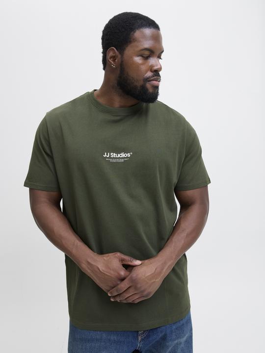 Actual product image Jack & Jones Jjesoho Tee Ss Crew Neck Noos Pls (7XL)