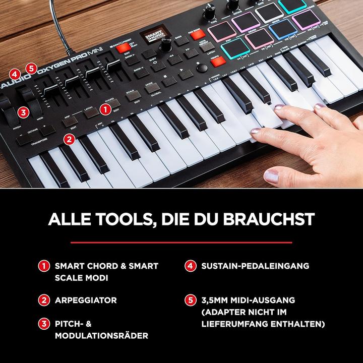 Productafbeelding M-Audio Zuurstof Pro Mini (Controller)