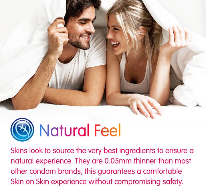 Actual product image Skins Condoms Assorted 12 Pack (12 pcs.)