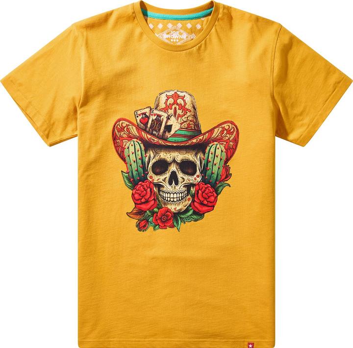 Produktbild Joe Browns Playing Card Skull Graphic Tee (XXL)